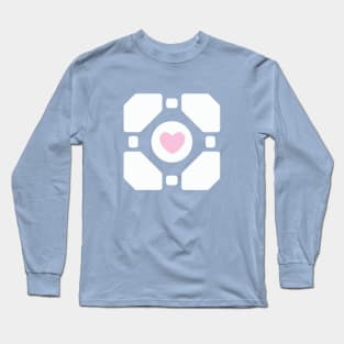 Companion Cube Long Sleeve T-Shirt